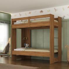 Imagem de Beliche Juvenil Savana 1 Prateleira Espresso Móveis