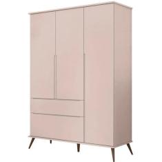 Imagem de Guarda Roupa Retro Melinda 3 Portas E 2 Gavetas 100% Mdf - Phoenix Bab