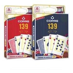 Kit 2 Jogos de Cartas uno + 2 Baralhos Duplo Copag 1001 na