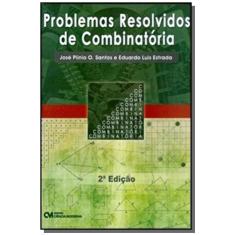 Imagem de Problemas Resolvidos de Combinatória - Osmar Quirino Da Silva - 9788539901685
