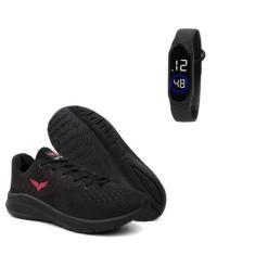 Imagem de Kit Tênis Feminino Academia Treino Dia a Dia Conforto Caminhada Corrid