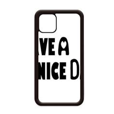 Imagem de Capa com design de citação em inglês Nice Day para iPhone 11 Pro Max para Apple Mobile Case Shell