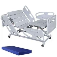Imagem de Cama Hospitalar Desematec Automatizada Com Elevação De Leito Luxo Com