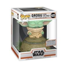 Imagem de Pop Funko 485 Grogu Using The Force Mandalorian