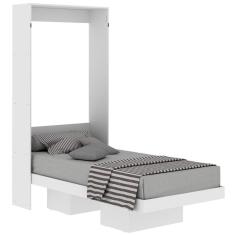 Imagem de Cama Retratil De Parede Solteiro Cm8015 Branco Branco