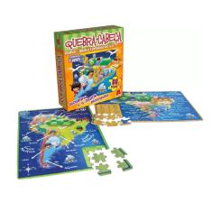Imagem de Quebra cabeça mapas com 160 peças - algazarra - 3435
