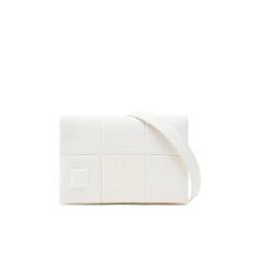 Imagem de Desigual Acessórios PU em toda a bolsa, branca, Branco