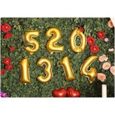 Imagem de 10 Balões Números s 80cm Para Festa Ou Aniversário