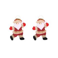 Imagem de ETHMIX, Enfeites de Natal Papai Noel, Kit 2 Peças