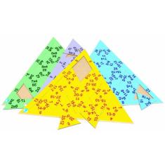 Imagem de Quebra-Cabeça Infantil Triangular Divisão