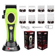 Imagem de Maquina Corte Cabelo NG 7030 Verde Profissional Wmark