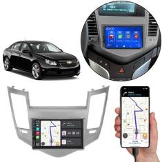 Imagem de Kit Multimídia Mp5 Cruze 2011-2016 Tela 7 Pol Touch Carplay + Câmera d