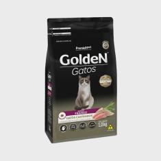 Imagem de Ração Golden para Gatos Adultos Castrados Sabor Frango 1kg
