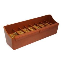 Imagem de Comedouro Italiano Plástico Pássaros Grande 400ml - Toco Tucano