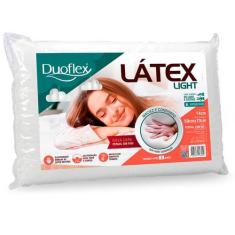 Imagem de Travesseiro Látex Light Com Capa Percal 200 Fios - Duoflex