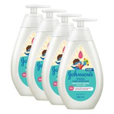 Imagem de Kit 4 Sabonetes Líquido Johnson's Limpeza Super Poderosa 400ml
