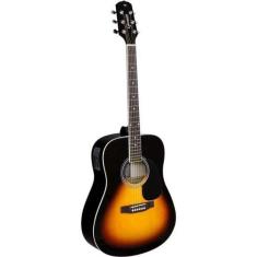 Imagem de Violão Giannini GD1 eq Eletroacústico Dreadnought Vintage Sunburst Satin F002
