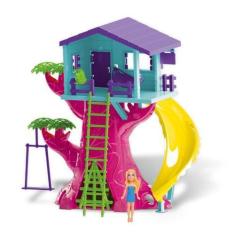 Imagem de Boneca Playset Judy Casa Na Árvore Brinquedo Samba Toys