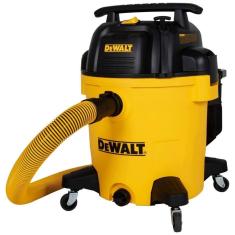 Imagem de Aspirador de Pó e Líquidos 45,4L com Redução de Ruído, Resistente à Água e Design Compacto, 110V 300W, DEWALT DXV12PQTA, Amarelo
