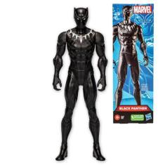 Imagem de Boneco Ação Marvel Heróis Avenger 20cm Pantera Negra F6607 - Hasbro