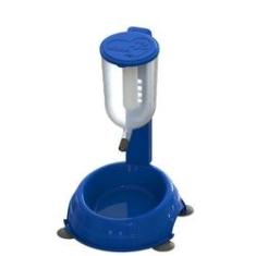 Imagem de Comedouro E Bebedouro Automático Pop Star Azul
