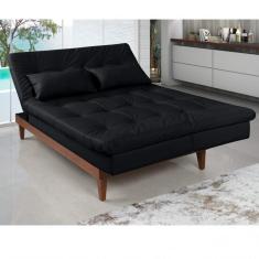 Imagem de Sofá Cama 3 Lugares Versátil Madero Império Estofados 