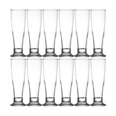 Imagem de Conjunto De Copos De Vidro Para Cerveja 12 Peças 300 Ml
