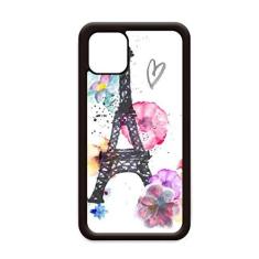 Imagem de Capa em formato de coração da Torre Eiffel França para iPhone 12 Pro Max para Apple Mini Mobile Case