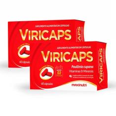 Imagem de Kit 02 Viricaps Polivitamínico Energético 60 Caps Maxinutri