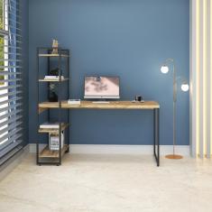 Imagem de Mesa c/Estante Alta 150X64X147cm C/04 Prateleiras