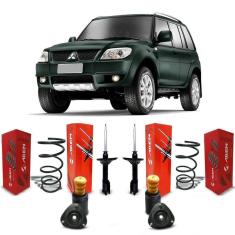 Imagem de 2 Amortecedor Kit Coxim Mola Dianteira Pajero Tr4 2011 12 13
