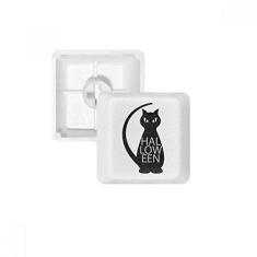 Imagem de Kit de atualização para jogos com teclado mecânico PBT para gatos com personalidade  Halloween