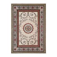 Imagem de Tapete Retangular Veludo Marbella Çagdas II Creme 98x150 cm