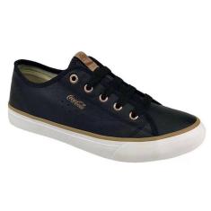 Imagem de Tenis Feminino Casual Couro Coca Cola Stream Leather CC2338