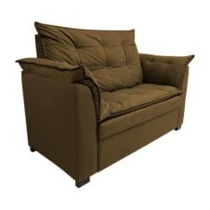 Imagem de Sofá Namoradeira Dandara Opalla Alice 2 Lugares  Decorativa Para Sala