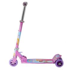 Imagem de Patinete Infantil De Ferro 50 Kg 7 8 9 10 Anos Dobrável Rosa - Dm Toys