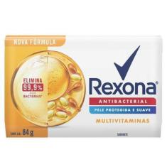 Imagem de Sabonete Barra Antibacterial Multivitaminas Rexona 84G