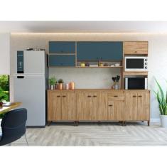 Imagem de Cozinha Completa 12 Portas 1 Gaveta Mb 9002 Torino - Movelbento