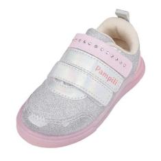 Imagem de Tenis Infantil Menina Conforto Glitter Brilho Strass Pampili