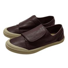 Imagem de Tênis Cano Curto Velcro Couro Jabuticaba-Feminino