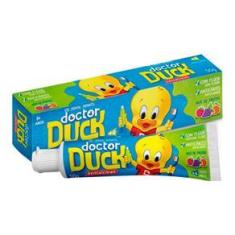 Imagem de Gel Dental Infantil Dentalclean Doctor Duck com Flúor Sabor Mix de Frutas 50g