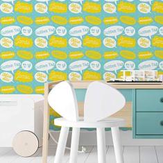 Imagem de Papel de Parede Adesivo Diálogo Jovem N03115 Rolo de 0,58x3,00