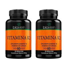 Imagem de Kit 2 Vitamina K2-60 Cápsulas - Bioklein