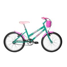 Imagem de Bicicleta Aro 20 MTB Girl Infantil Tridal - Azul Turquesa