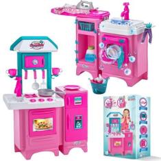 Imagem de Cozinha E Lavanderia Lava & Passa Completa Magic Toys 8043