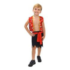 Imagem de Fantasia Pirata Colete Infantil Festas Carnaval Halloween - Anjo Fanta