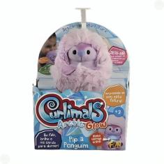 Imagem de Pelúcia c/ Som Curlimals Artic Pip O Pinguim F01635 - Fun