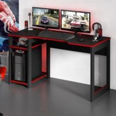 Imagem de Mesa Para Computador Gamer Tecno Mobili ME4152 2 Prateleiras