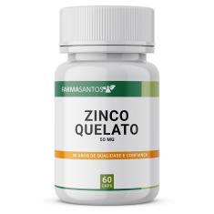 Imagem de Zinco Quelato 50Mg 60 Cápsulas
