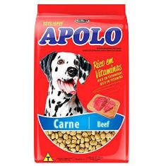 Imagem de Ração Para Cães Adultos Apolo Carne 10,1Kg - Hercosul